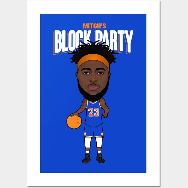 Mitch's Block Party Wall Art by dbl_drbbl